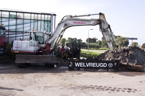 Leiding tracé stadsverwarming