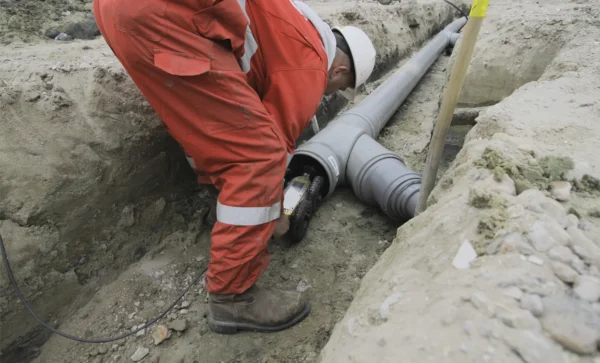 Rioleringen inspecteren